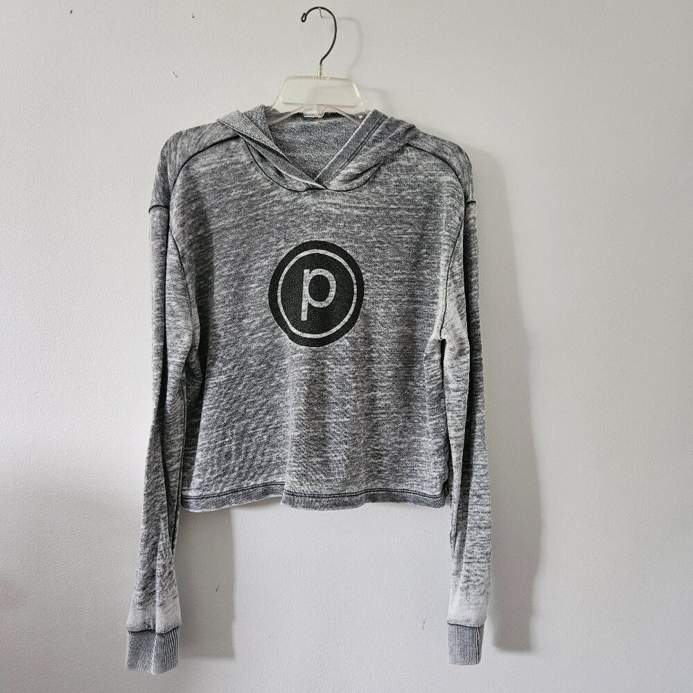 Pure Barre - Circle P - Cropped Hoodie